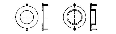 衛(wèi)生型電磁流量計(jì)接地環(huán)圖